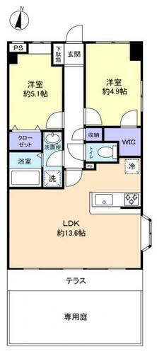 千葉県佐倉市上志津 志津駅 2LDK マンション 賃貸物件詳細