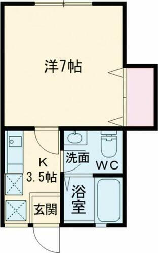 東京都日野市程久保１丁目 高幡不動駅 1K アパート 賃貸物件詳細