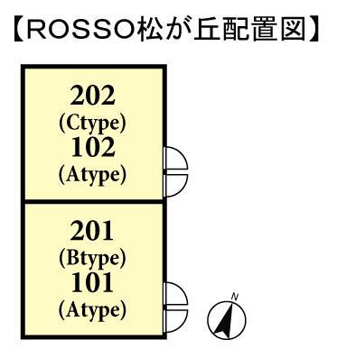 ＲＯＳＳＯ松が丘 2階建