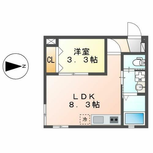 愛知県名古屋市中川区西日置１丁目 山王駅 1LDK アパート 賃貸物件詳細