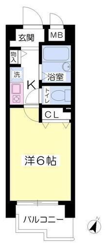 兵庫県神戸市東灘区北青木４丁目 青木駅 1K マンション 賃貸物件詳細