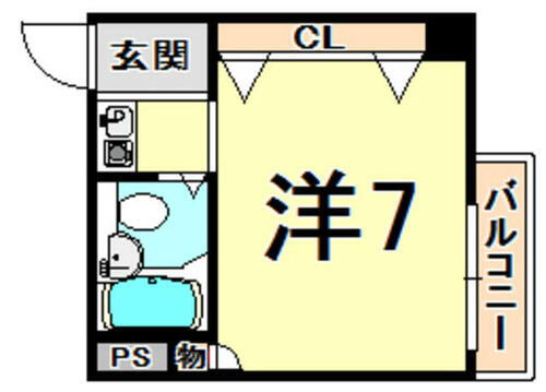 兵庫県西宮市門戸岡田町 門戸厄神駅 ワンルーム マンション 賃貸物件詳細