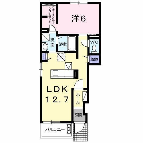 ユーヴェＳ　Ⅴ 1階 1LDK 賃貸物件詳細