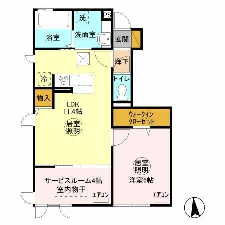 茨城県水戸市元吉田町 水戸駅 1SLDK アパート 賃貸物件詳細