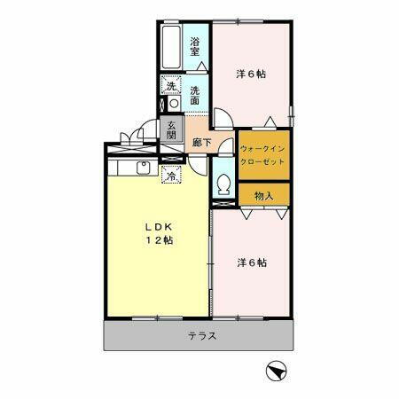 千葉県市川市大野町４丁目 市川大野駅 2LDK アパート 賃貸物件詳細