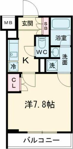東京都大田区北千束２丁目 北千束駅 1K マンション 賃貸物件詳細
