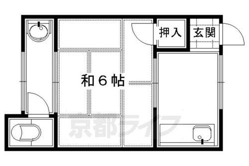 京都府京都市伏見区問屋町 伏見桃山駅 1K アパート 賃貸物件詳細