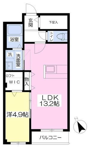 福岡県古賀市天神４丁目 古賀駅 1LDK マンション 賃貸物件詳細