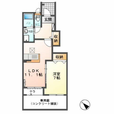 千葉県香取市小見川 小見川駅 1LDK アパート 賃貸物件詳細