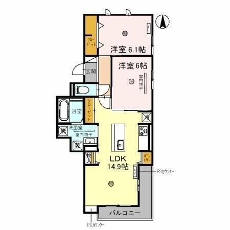 和歌山県和歌山市北田辺丁 和歌山市駅 2LDK アパート 賃貸物件詳細