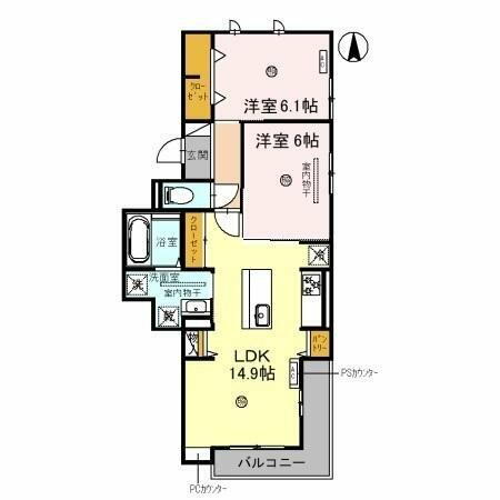 和歌山県和歌山市北田辺丁 和歌山市駅 2LDK アパート 賃貸物件詳細