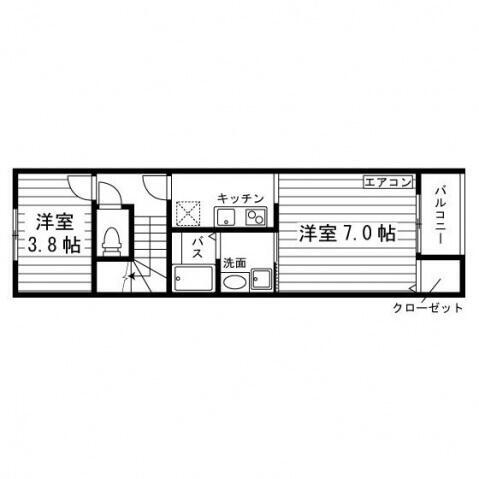 宮城県仙台市青葉区角五郎２丁目 川内駅 2K アパート 賃貸物件詳細