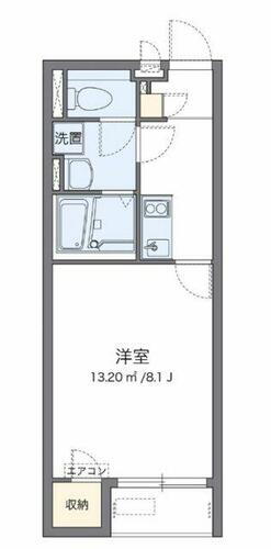 神奈川県相模原市南区新戸 相武台下駅 1K アパート 賃貸物件詳細