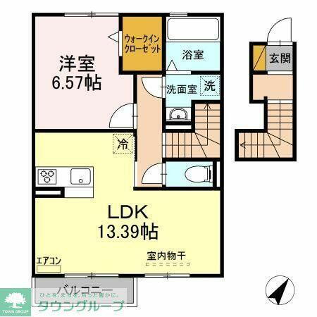 千葉県野田市みずき１丁目 梅郷駅 1LDK アパート 賃貸物件詳細