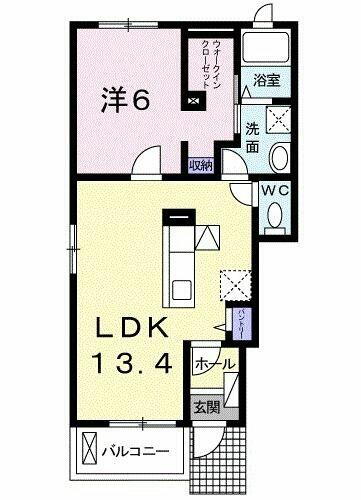 愛知県清須市春日江先 尾張星の宮駅 1LDK アパート 賃貸物件詳細