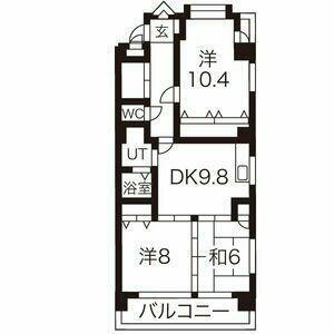 エステート垣戸 1階 2LDK 賃貸物件詳細