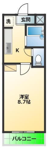 静岡県静岡市駿河区馬渕４丁目 静岡駅 1K マンション 賃貸物件詳細