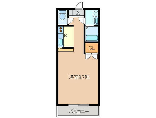 三重県鈴鹿市算所３丁目 平田町駅 1K アパート 賃貸物件詳細