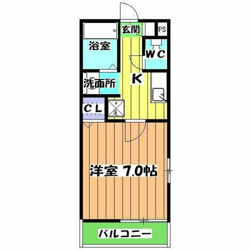 千葉県市川市行徳駅前１丁目 行徳駅 1K アパート 賃貸物件詳細