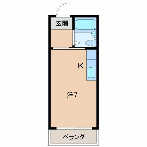 メゾンベル鷺ノ森 2階 ワンルーム 賃貸物件詳細