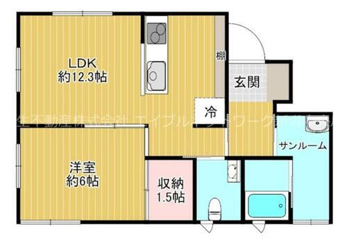 新潟県新潟市中央区南浜通２番町 1LDK アパート 賃貸物件詳細