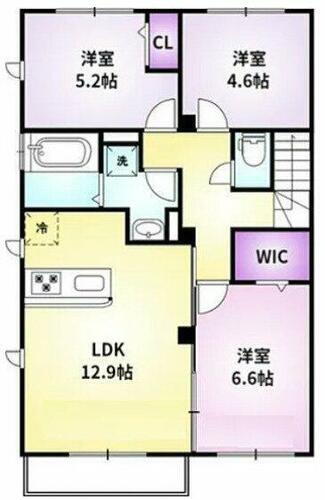 福岡県久留米市高良内町 南久留米駅 3LDK アパート 賃貸物件詳細