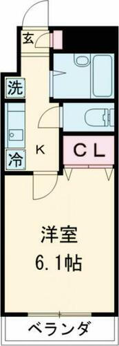 東京都府中市白糸台２丁目 武蔵野台駅 1K マンション 賃貸物件詳細