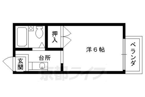 京都府京都市東山区西海子町 三条駅 1K アパート 賃貸物件詳細