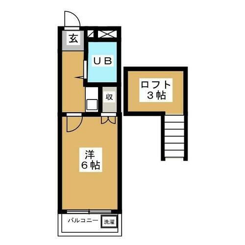 千葉県船橋市北本町２丁目 船橋駅 1K アパート 賃貸物件詳細