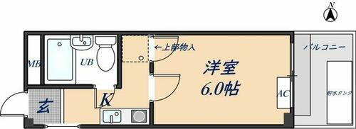 大阪府東大阪市昭和町 瓢箪山駅 1K マンション 賃貸物件詳細