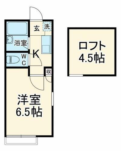 神奈川県川崎市幸区古市場１丁目 鹿島田駅 1K アパート 賃貸物件詳細