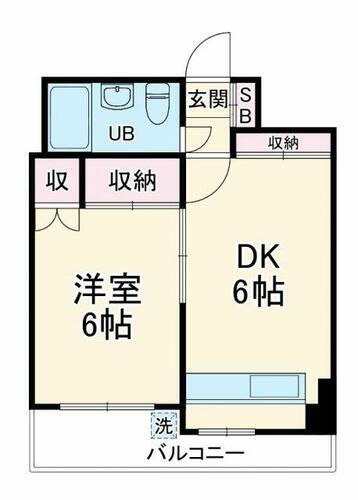 セブンスターマンション関内石山 7階 1DK 賃貸物件詳細