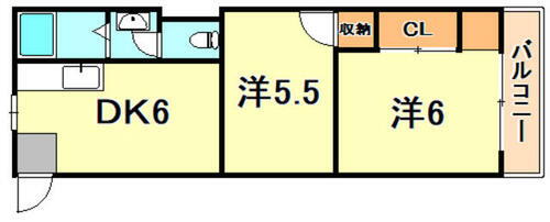 兵庫県神戸市中央区中山手通２丁目 三ノ宮駅 2DK マンション 賃貸物件詳細