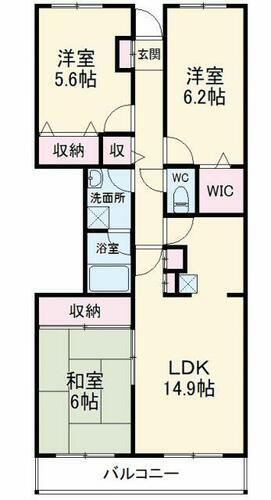 千葉県船橋市高野台３丁目 鎌ヶ谷大仏駅 3LDK マンション 賃貸物件詳細