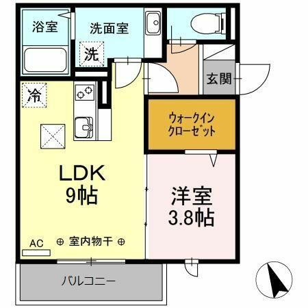 静岡県掛川市杉谷南１丁目 掛川駅 1LDK アパート 賃貸物件詳細
