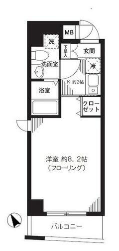 東京都千代田区九段南３丁目 市ヶ谷駅 1K マンション 賃貸物件詳細
