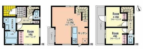 東京都中野区中野６丁目 中野駅 3LDK 一戸建て 賃貸物件詳細