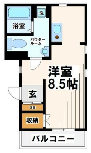 東京都府中市宮西町３丁目 府中駅 1K マンション 賃貸物件詳細