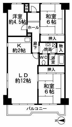 兵庫県神戸市中央区港島中町３丁目 中公園駅 3LDK マンション 賃貸物件詳細