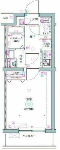 東京都葛飾区奥戸２丁目 京成立石駅 1K マンション 賃貸物件詳細