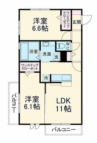 神奈川県川崎市麻生区下麻生２丁目 柿生駅 2LDK アパート 賃貸物件詳細