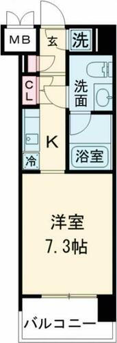 東京都板橋区板橋２丁目 板橋区役所前駅 1K マンション 賃貸物件詳細
