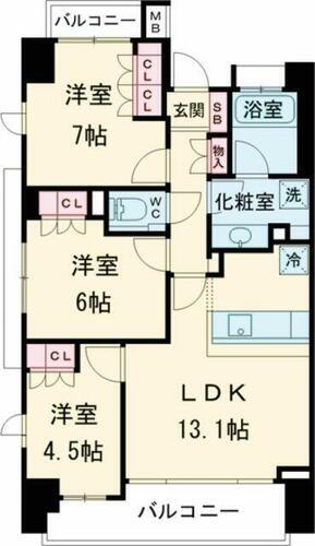 東京都大田区上池台１丁目 長原駅 3LDK マンション 賃貸物件詳細