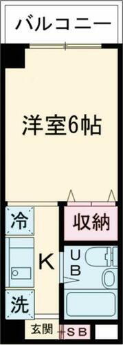 パープルハイム 3階 ワンルーム 賃貸物件詳細