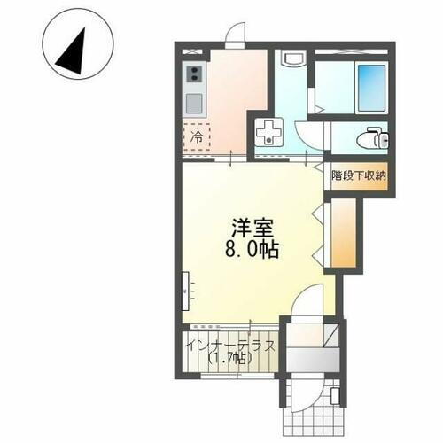 茨城県日立市南高野町１丁目 大甕駅 1K アパート 賃貸物件詳細