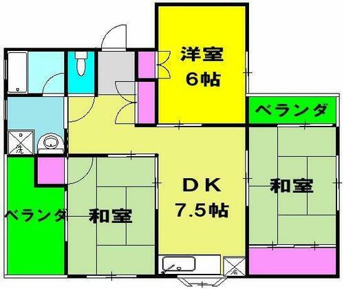 静岡県静岡市駿河区大坪町 静岡駅 3DK マンション 賃貸物件詳細