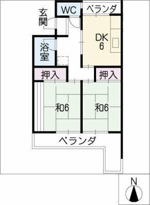 愛知県名古屋市昭和区元宮町１丁目 吹上駅 2DK マンション 賃貸物件詳細