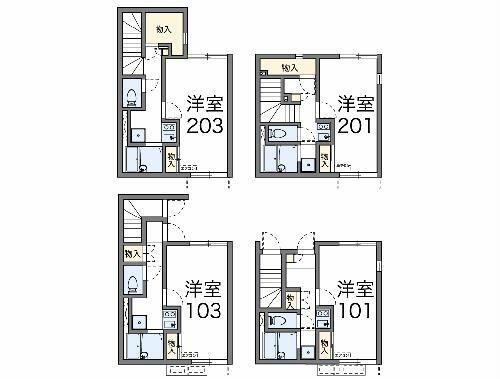 埼玉県さいたま市中央区上落合６丁目 北与野駅 1K アパート 賃貸物件詳細