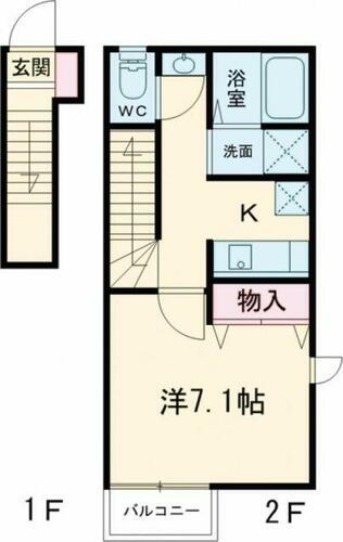 東京都世田谷区世田谷１丁目 上町駅 1K アパート 賃貸物件詳細