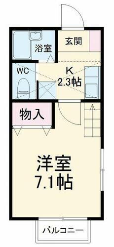 神奈川県秦野市鶴巻南１丁目 東海大学前駅 1K アパート 賃貸物件詳細